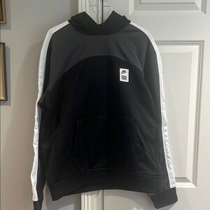 Nike Black and Gray Hoodie